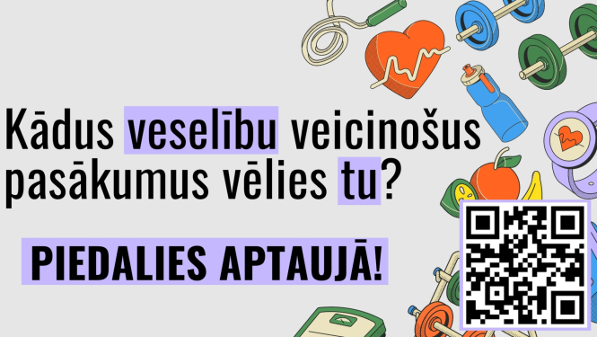Aptauja par veselības veicinošiem pasākumiem novadā
