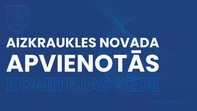 apvienotās komitejas sēdes baneris