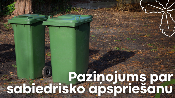 Paziņojums par sabiedrisko apspriešanu