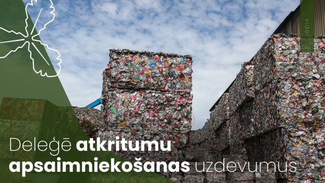 Deleģē atkritumu apsaimniekošanas uzdevumus