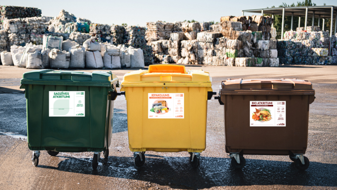 atkritumu šķirošana