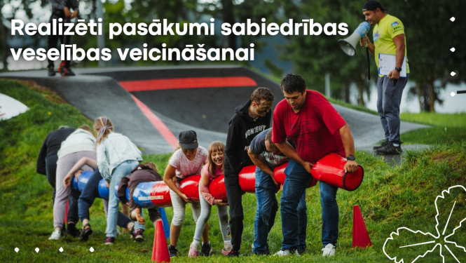 realizēti pasākumi sabiedrības veselības veicināšanai