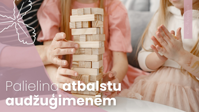 Palielina atbalsu audžuģimenēm 