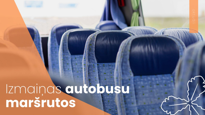 izmaiņas autobusu maršrutos