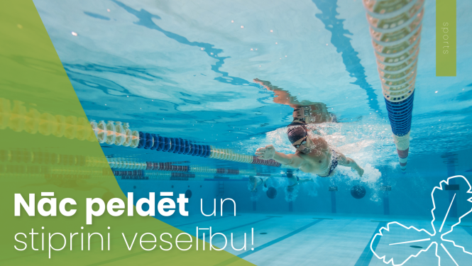 nāc peldēt un stiprini veselību!