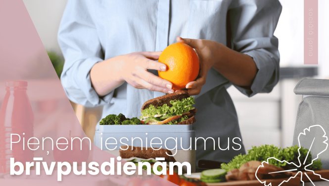 Pieņem iesniegumus brīvpusdienām