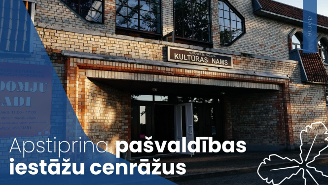 Apstiprina pašvaldības iestāžu cenrāžus
