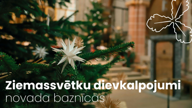 Ziemassvētku dievkalpojumi novada baznīcās