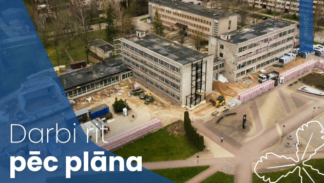 Darbi rit pēc plāna