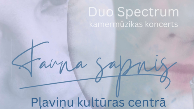 Kamermūzikas koncerts "Fauna sapnis"