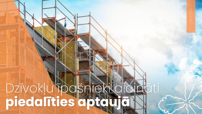 Dzīvokļu īpašnieki aicināti piedalīties aptaujā