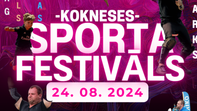 Kokneses sporta festivāla afiša