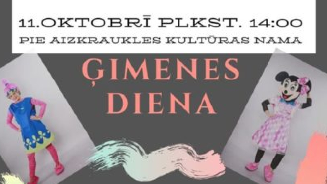 ģimenes dienas afiša