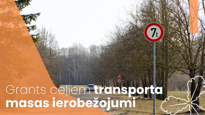Grants ceļiem transporta masas ierobežojumi