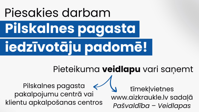Piesakies iedzīvotāju padomei!