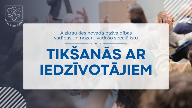 tikšanās ar iedzīvotājiem