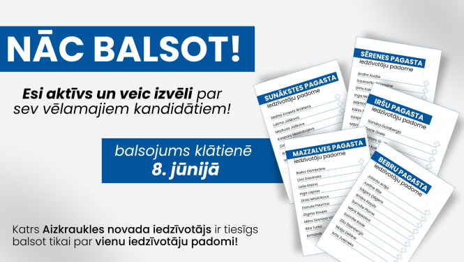 Nāc balsot!