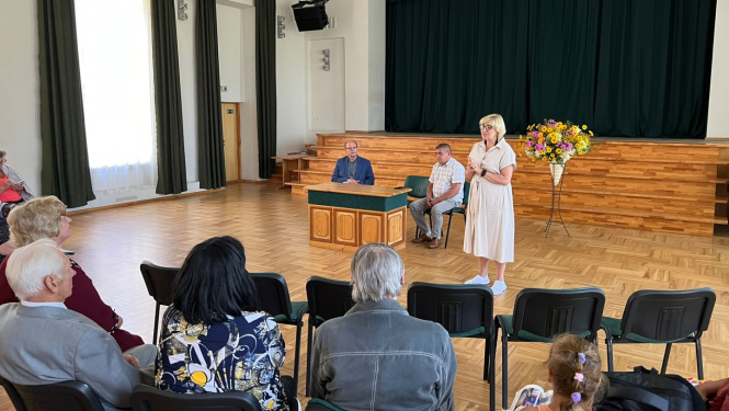 Pašvaldības pārstāvju tikšanās ar iedzīvotājiem