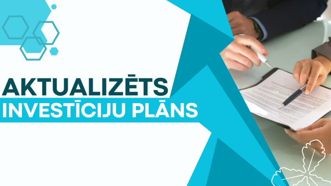 aktualizēts investīciju plāns
