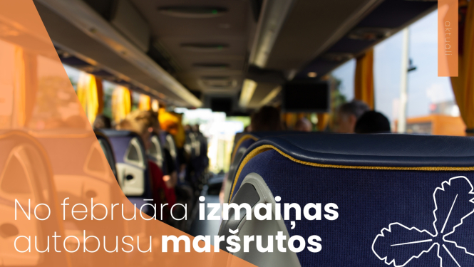izmaiņas autobusu maršrutos