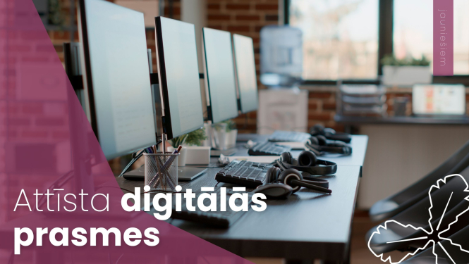 Attīsta digitālās prasmes