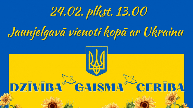 pasākums ukrainas atbalstam