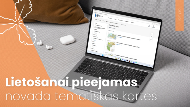 Lietošanai pieejamas novada tematiskās kartes