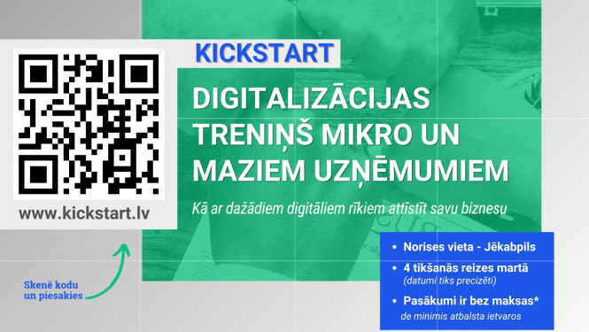 digitalizācijas treniņi afiša