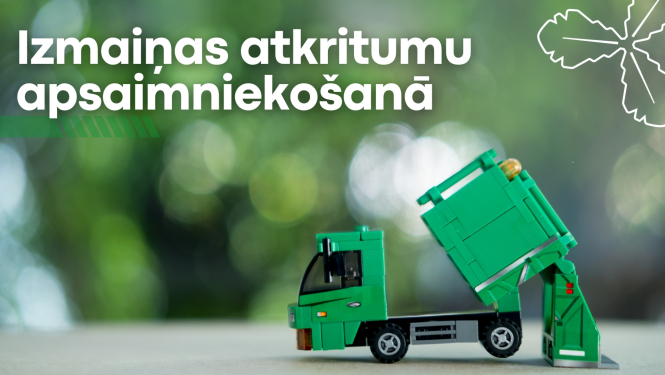izmaiņas atkritumu apsaimniekošanā