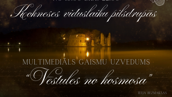 Leģendu nakts Kokneses viduslaiku pilsdrupās