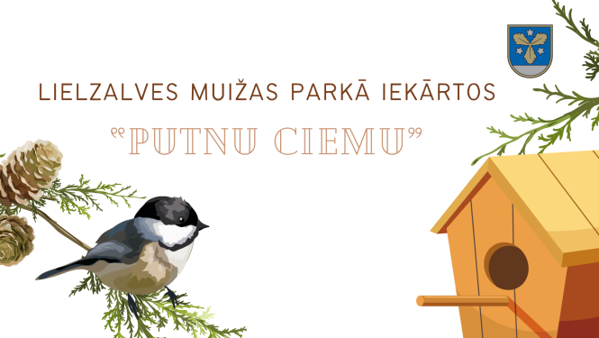 Lielzalves muižas parkā iekārtos “Putnu ciemu”