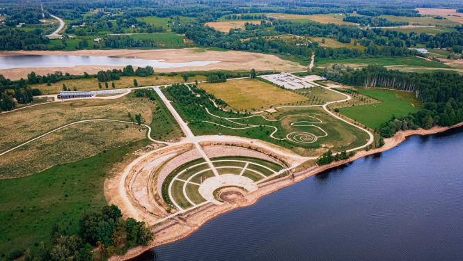 Likteņdārzs. Foto: Aizkraukles novada pašvaldības tūrisma nodaļa