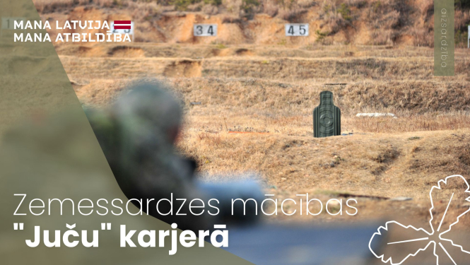 Zemessargu mācības “Juču” karjerā