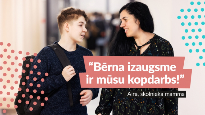 bērna izaugsme baneris