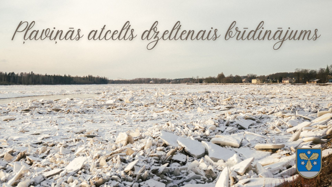 Pļaviņās samazinājies ūdens līmenis