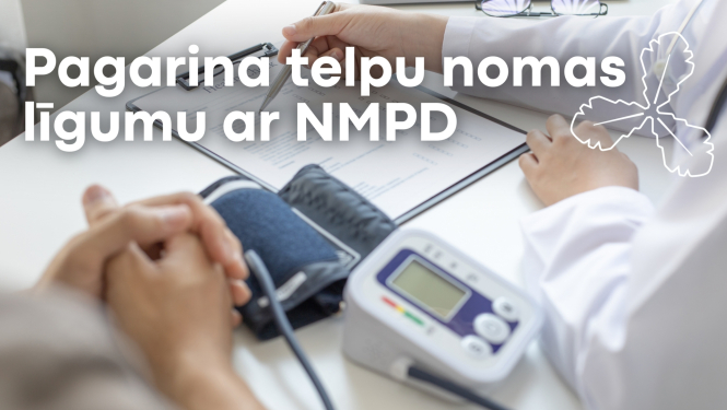 pagarina telpu nomas līgumu