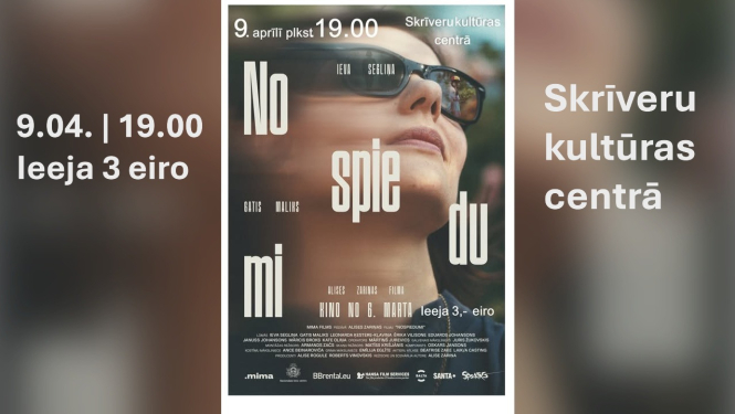 Spēlfilma "Nospiedumi" Skrīveros