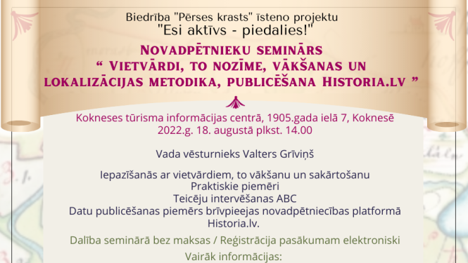 bedribas pasākuma afiša