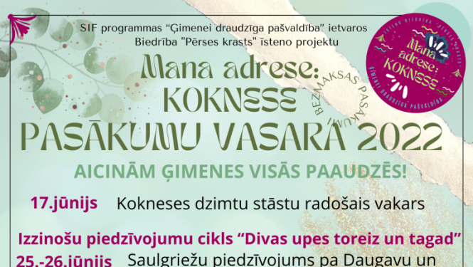 pasākumu vasara Iršos - afisa