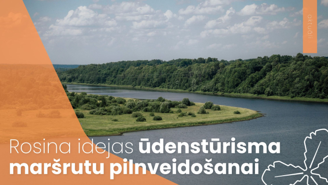 Rosina idejas ūdenstūrisma maršrutu pilnveidošanai