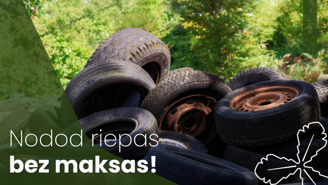 Nodod riepas bez maksas