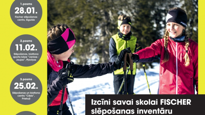 S!- Fischer 2022 ziemas skolēnu čempionāts - afiša