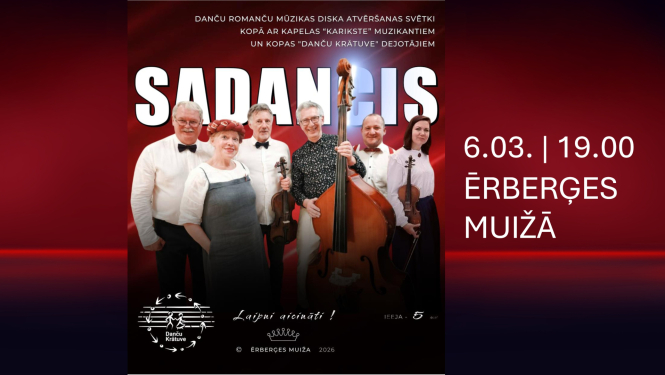 Romantisks vakars Ērberģes muižā “Sadancis”