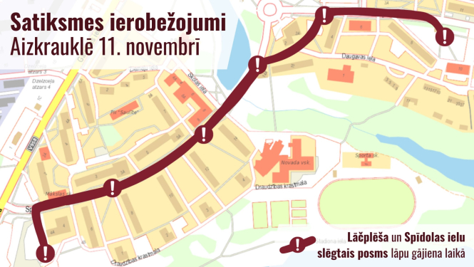 satiksmes ierobežojumi