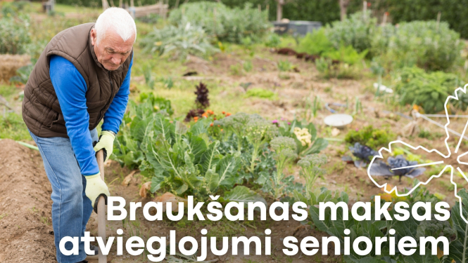 braukšanas maksas atvieglojumi senioriem