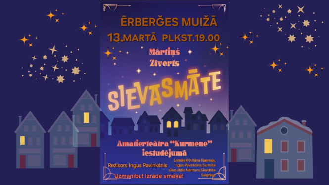 Amatierteātra “Kurmene” viesizrāde – “Sievasmāte”