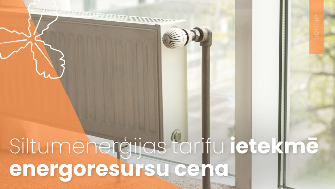 Siltumenerģijas tarifu ietekmē energoresursu cena