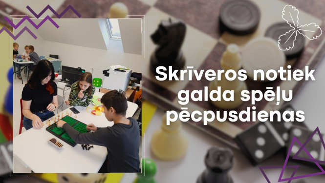 galda spēļu pēcpusdiena