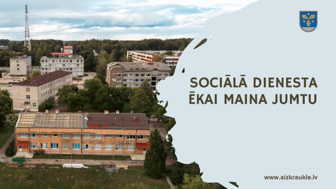 Mainīs jumtu sociālā dienesta ēkai