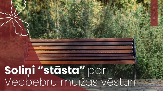 Soliņi “stāsta” par Vecbebru muižas vēsturi